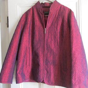 Bernardo magenta lightweight jacket Size 1X